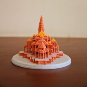 Ram mandir 3d miniature model